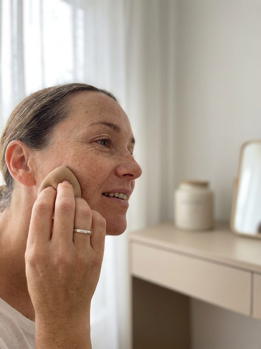 Make-up dünn aufbauen - Trockene Haut Pflege